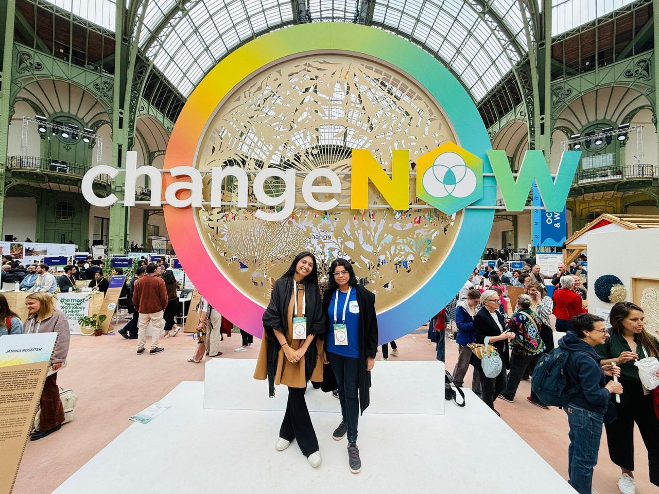 The Earthist team at ChangeNOW Summit 2025, Paris