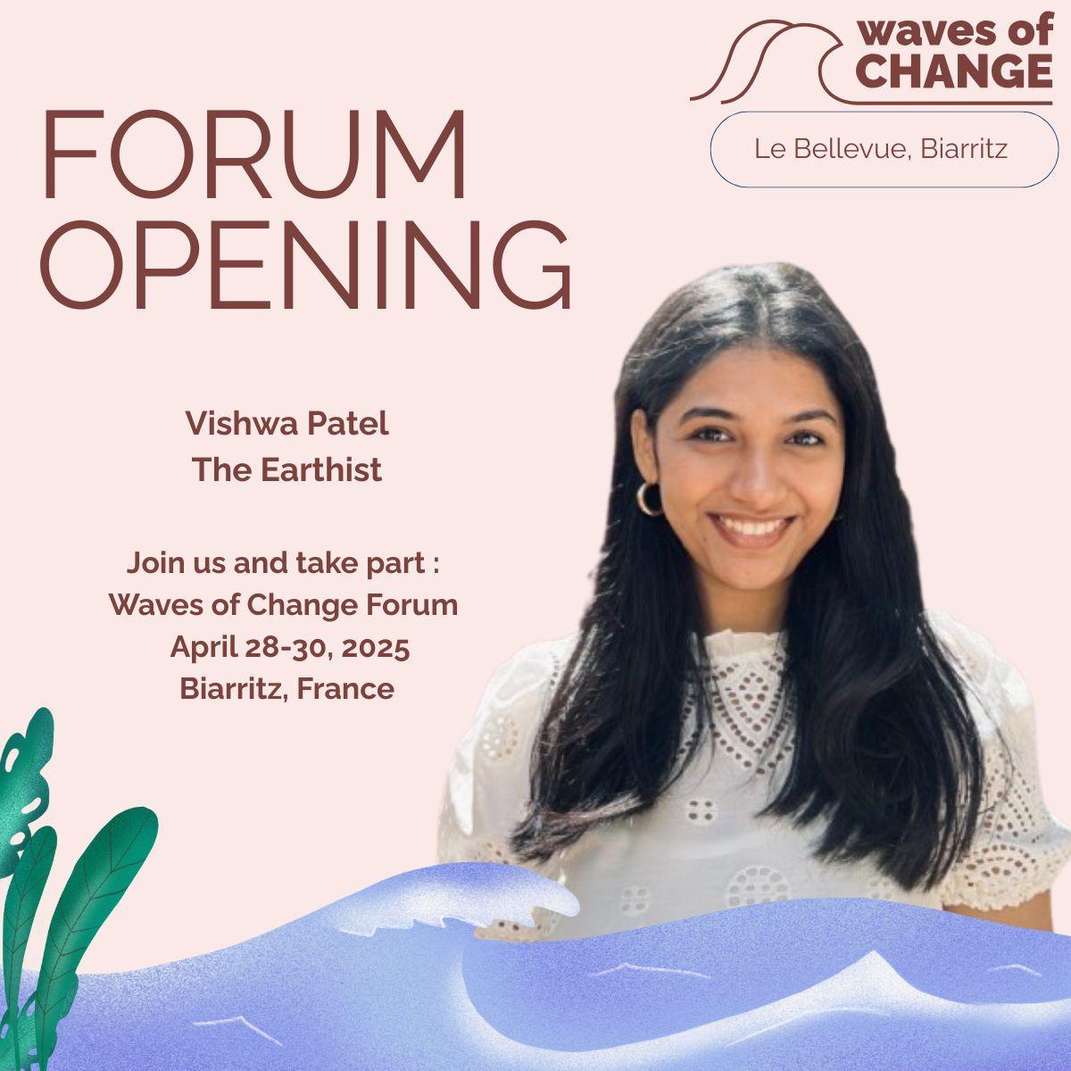 Waves of Change Forum Opening, Biarritz 2025